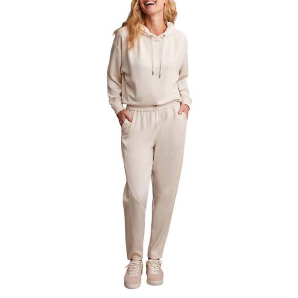 NEW TRIBAL combo fabric jogger pants in eggshell - Picture 1 of 4